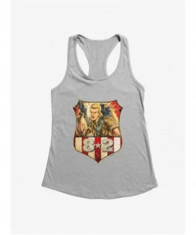 Pre-sale Discount G.I. Joe Duke Shiel Badge '82 Girls Tank $8.96 Tanks