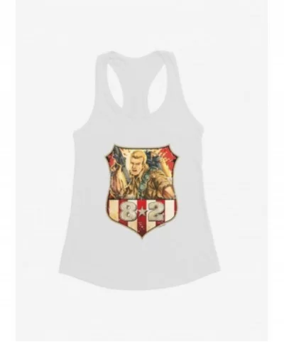 Pre-sale Discount G.I. Joe Duke Shiel Badge '82 Girls Tank $8.96 Tanks