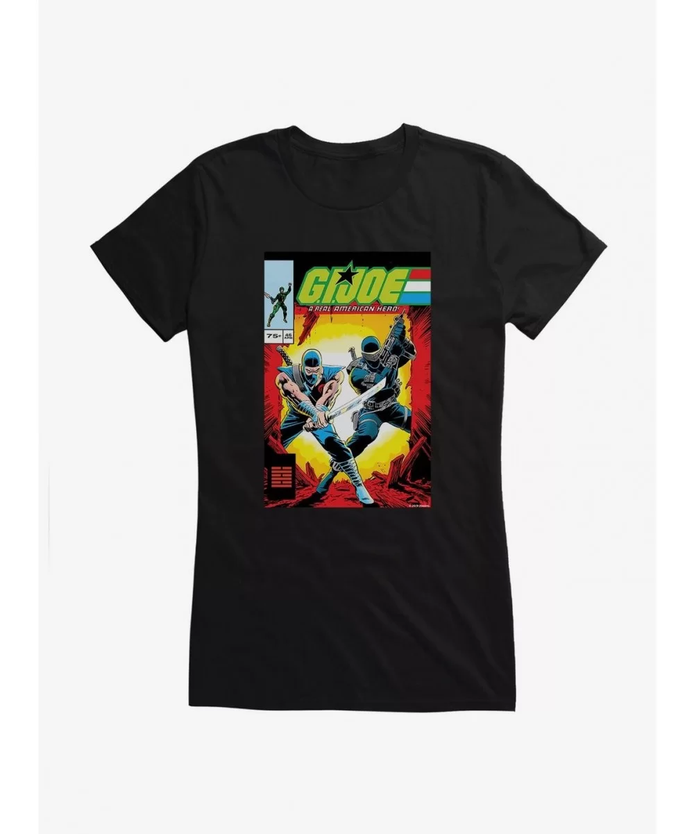 Discount G.I. Joe Snake Eyes Cover Girls T-Shirt $9.16 T-Shirts