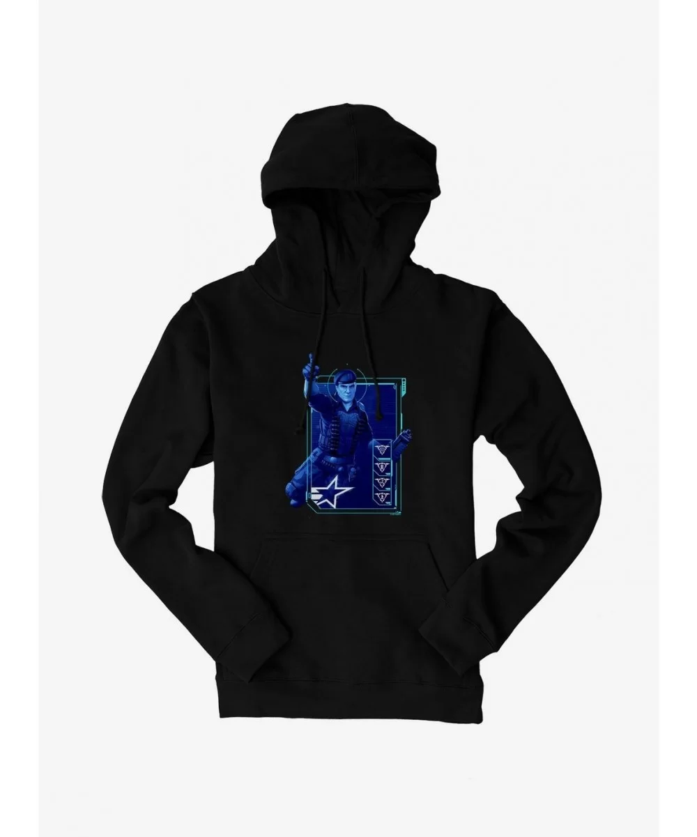 Unique G.I. Joe Flint Body Scan Hoodie $16.16 Hoodies