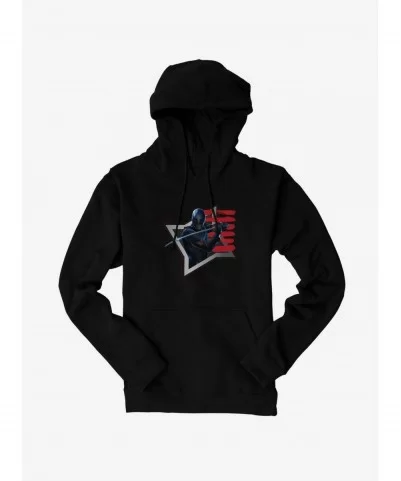 Sale Item G.I. Joe Snake Eyes Shuriken Hoodie $14.01 Hoodies