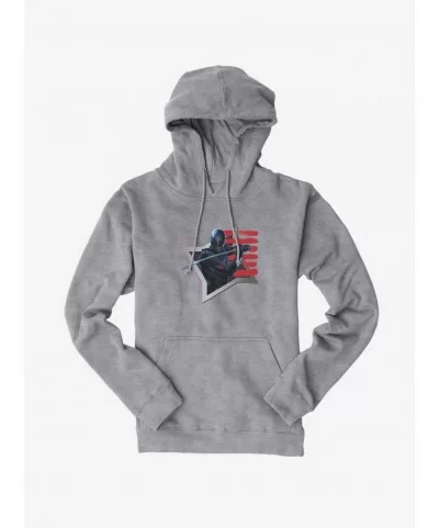 Sale Item G.I. Joe Snake Eyes Shuriken Hoodie $14.01 Hoodies