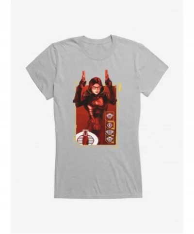 High Quality G.I. Joe Baroness Scan Card Girls T-Shirt $7.97 T-Shirts