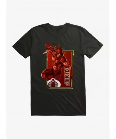 Cheap Sale G.I. Joe Zartan Scan Card T-Shirt $7.07 T-Shirts