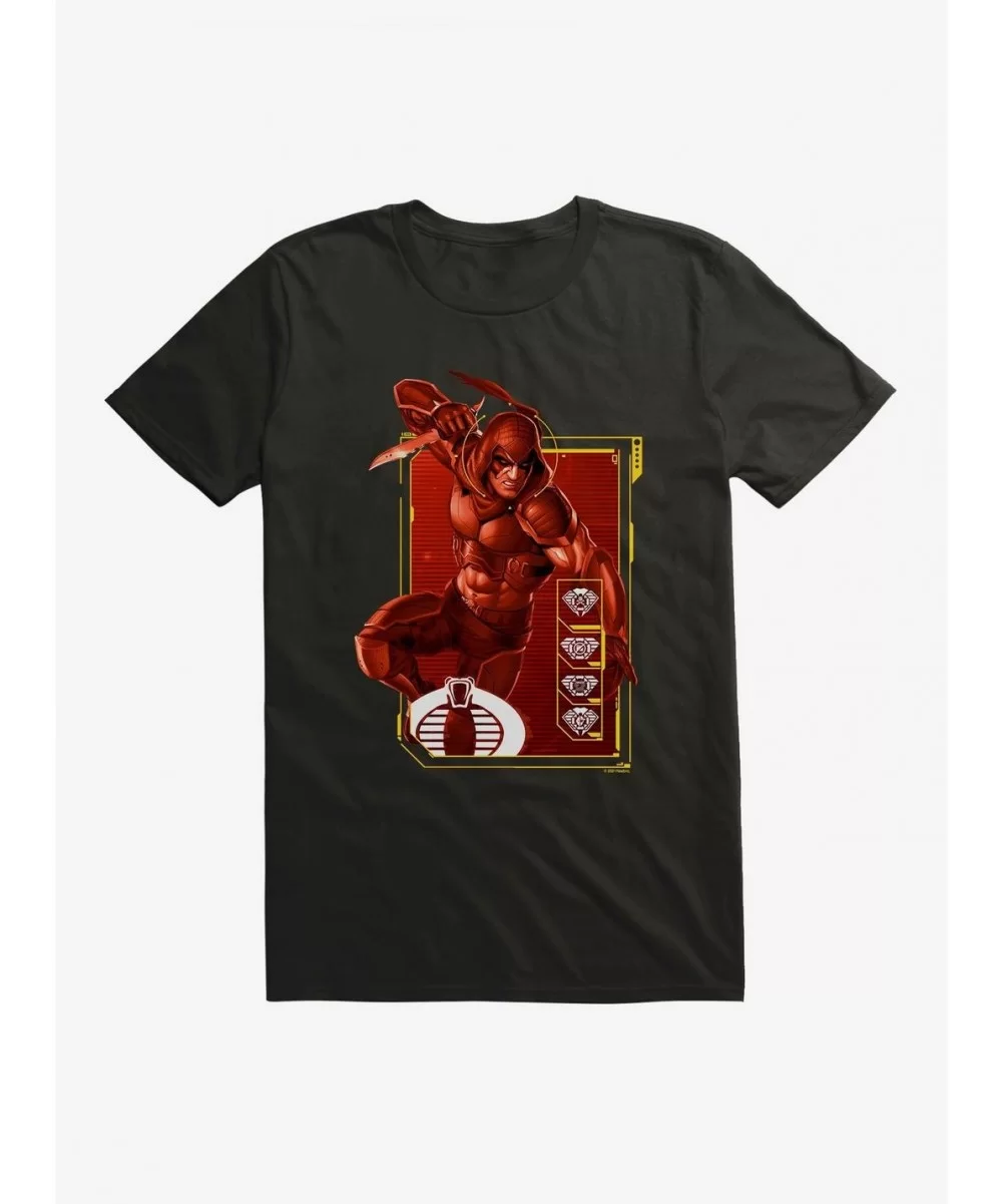 Cheap Sale G.I. Joe Zartan Scan Card T-Shirt $7.07 T-Shirts