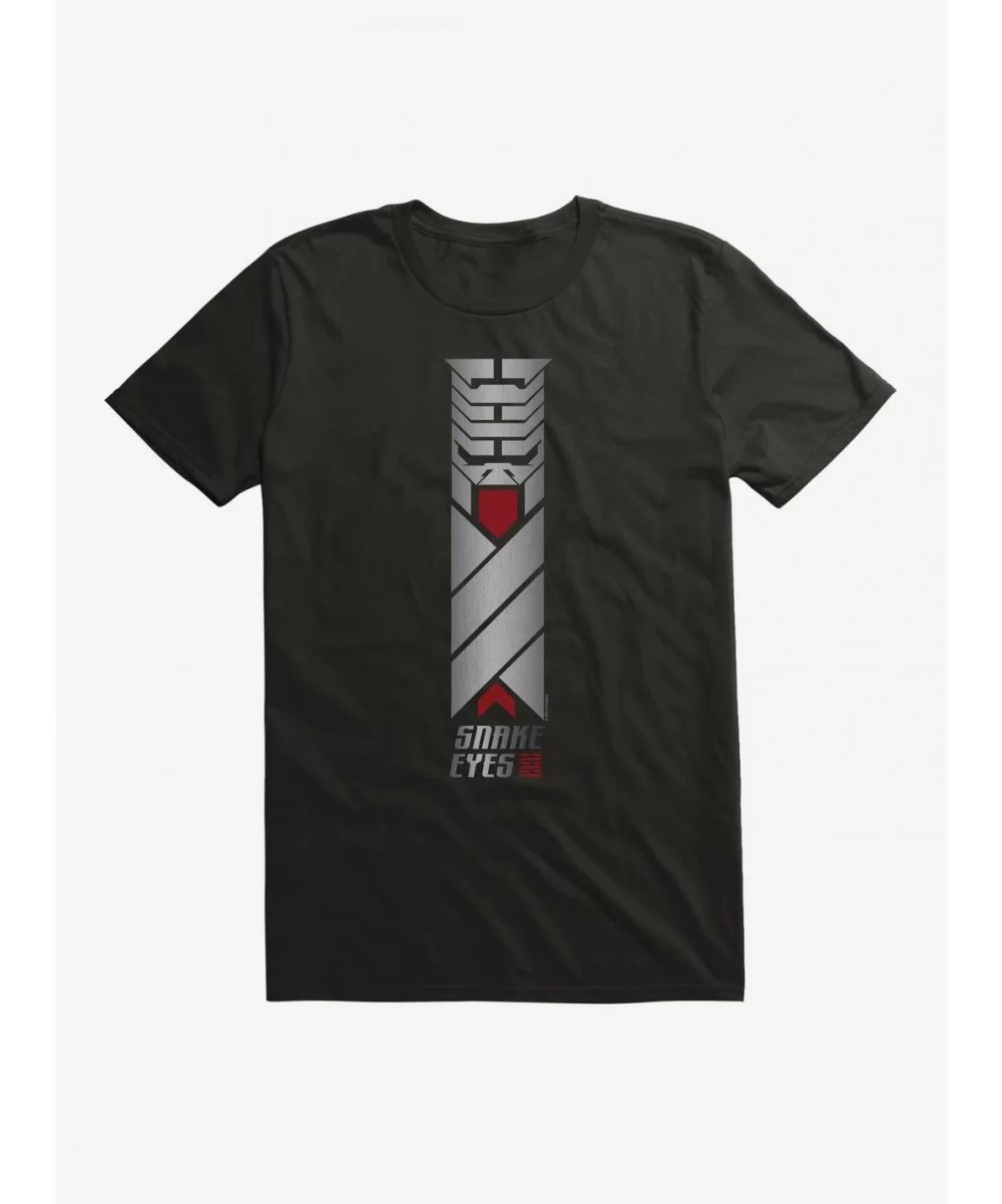 Pre-sale Discount G.I. Joe Chrome Snake Banner T-Shirt $6.88 T-Shirts