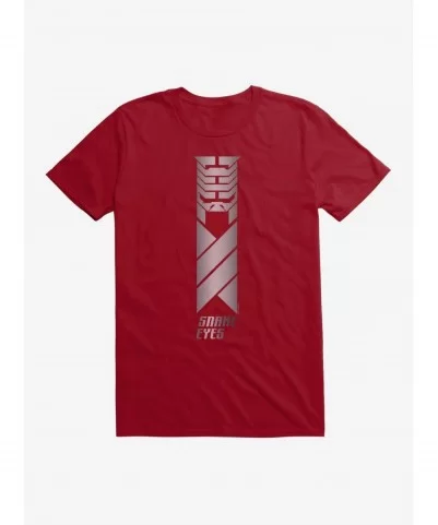 Pre-sale Discount G.I. Joe Chrome Snake Banner T-Shirt $6.88 T-Shirts