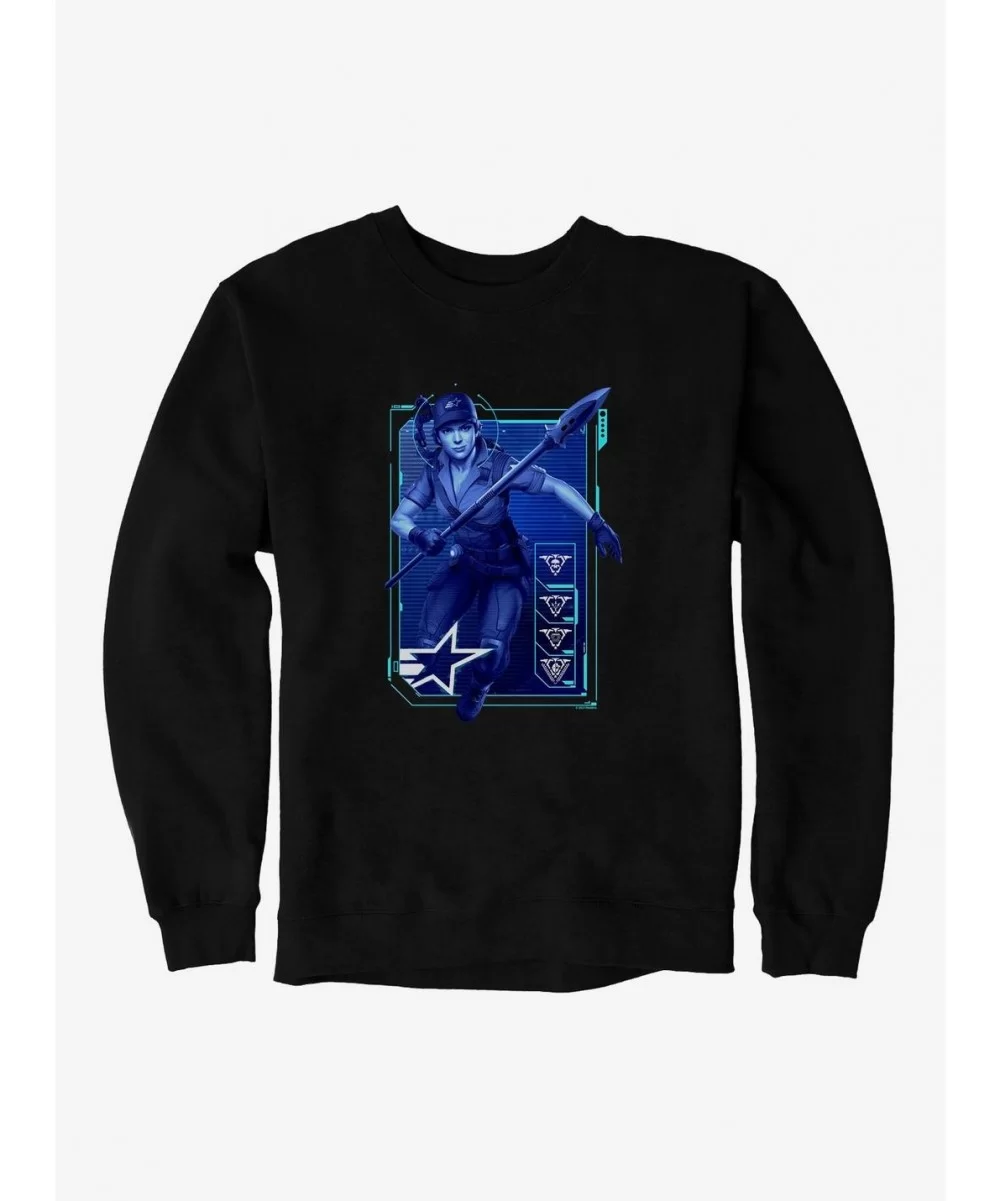 Value for Money G.I. Joe Lady Jaye Body Scan Sweatshirt $12.40 Sweatshirts