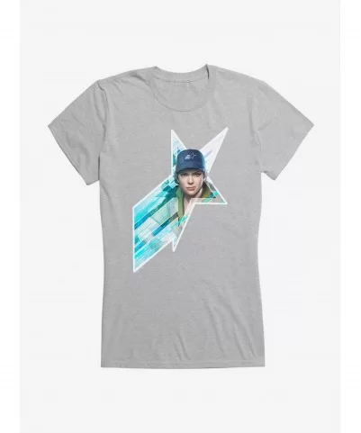 Hot Sale G.I. Joe Stripe Badge Lady Jaye Girls T-Shirt $6.97 T-Shirts