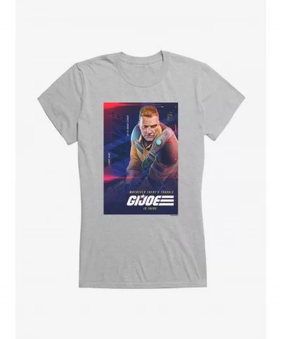 Fashion G.I. Joe Duke Info Card Girls T-Shirt $6.37 T-Shirts