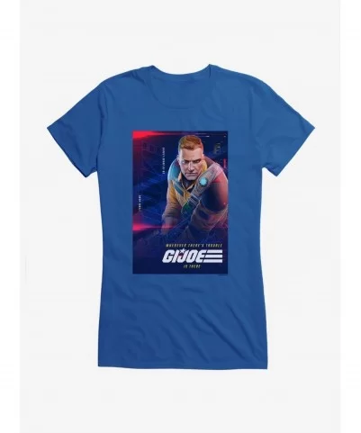 Fashion G.I. Joe Duke Info Card Girls T-Shirt $6.37 T-Shirts