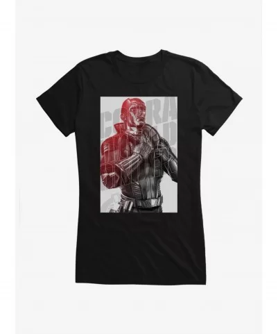 Pre-sale G.I. Joe Destro Key Art Girls T-Shirt $9.96 T-Shirts