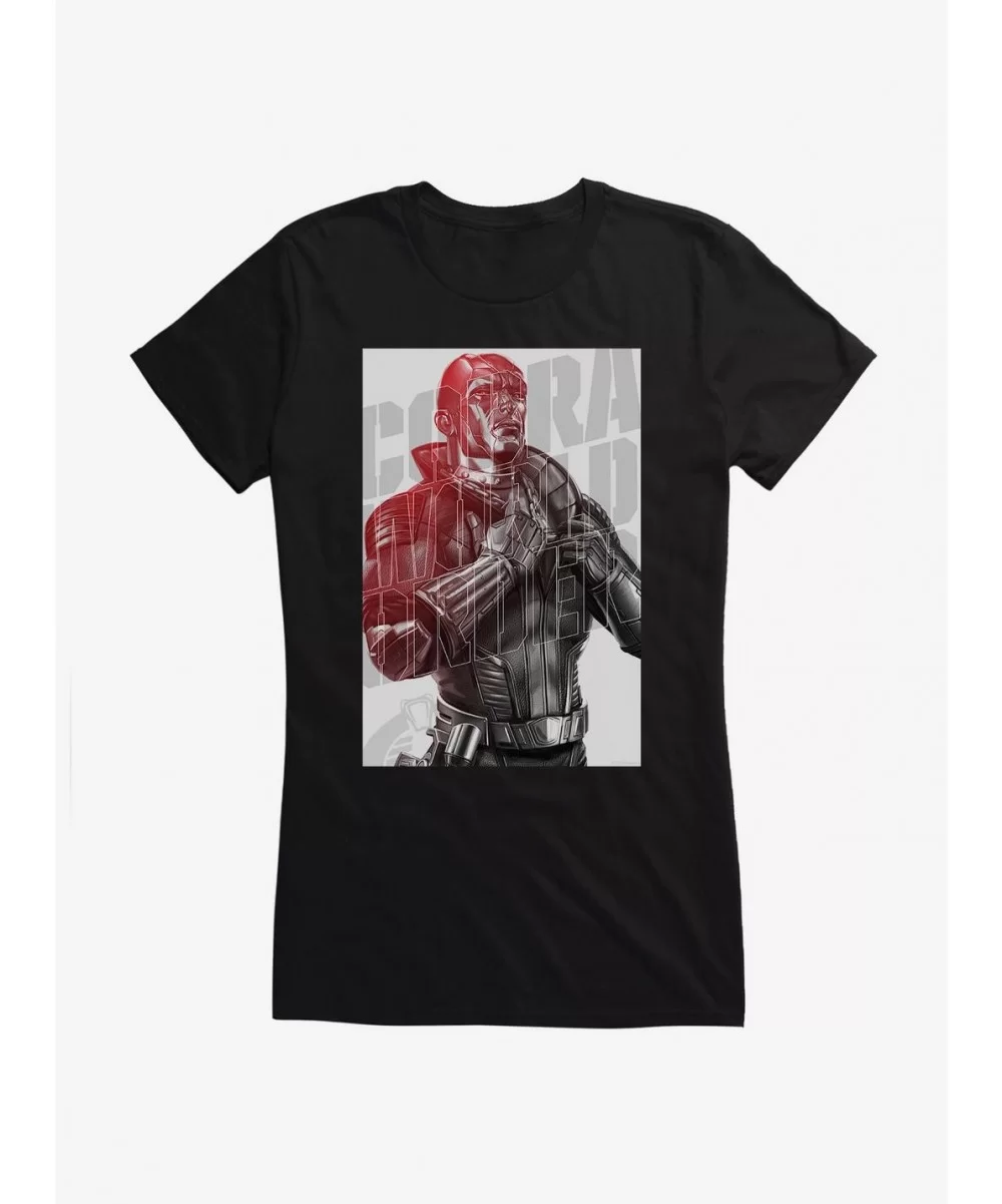 Pre-sale G.I. Joe Destro Key Art Girls T-Shirt $9.96 T-Shirts