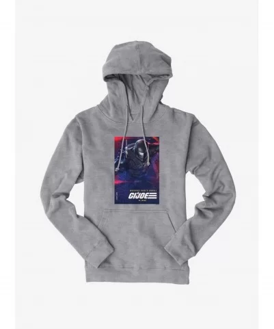 Hot Selling G.I. Joe Snake Eyes Info Card Hoodie $10.78 Hoodies