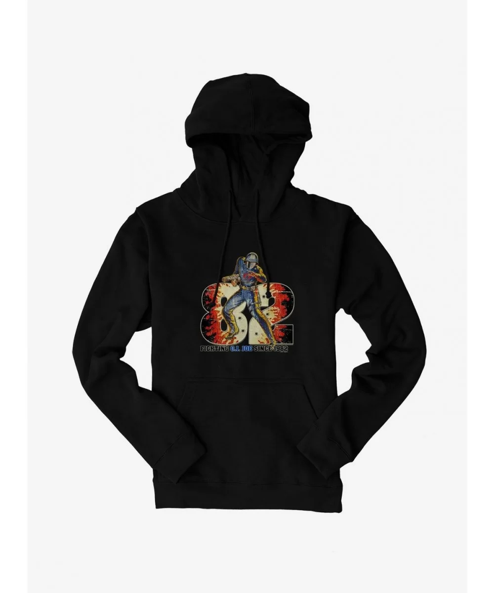 Unique G.I. Joe Cobra Commander Eighty Two Hoodie $13.65 Hoodies