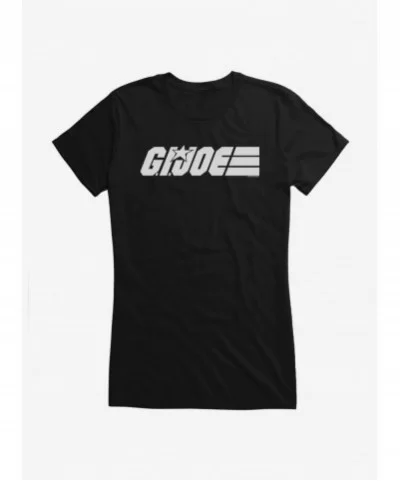 Flash Sale G.I. Joe One Color Logo Girls T-Shirt $8.96 T-Shirts