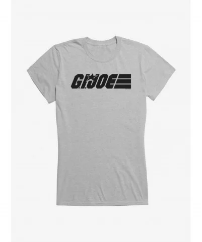 Flash Sale G.I. Joe One Color Logo Girls T-Shirt $8.96 T-Shirts