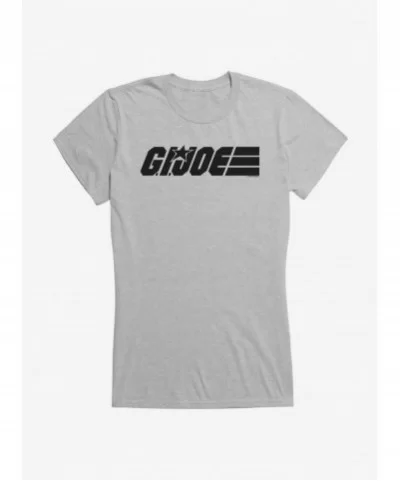 Flash Sale G.I. Joe One Color Logo Girls T-Shirt $8.96 T-Shirts