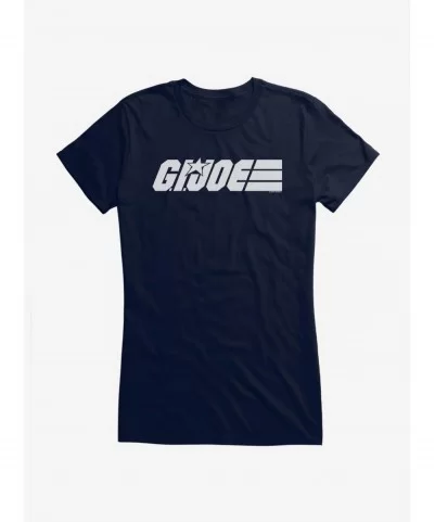 Flash Sale G.I. Joe One Color Logo Girls T-Shirt $8.96 T-Shirts