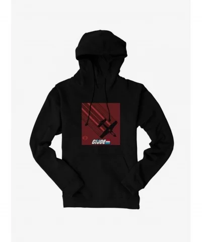 Discount G.I. Joe Cobra Rattler Jet Hoodie $16.52 Hoodies