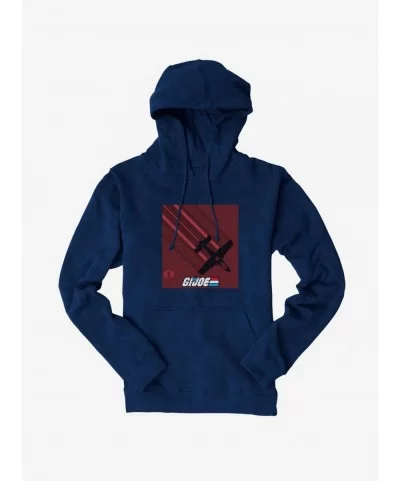 Discount G.I. Joe Cobra Rattler Jet Hoodie $16.52 Hoodies