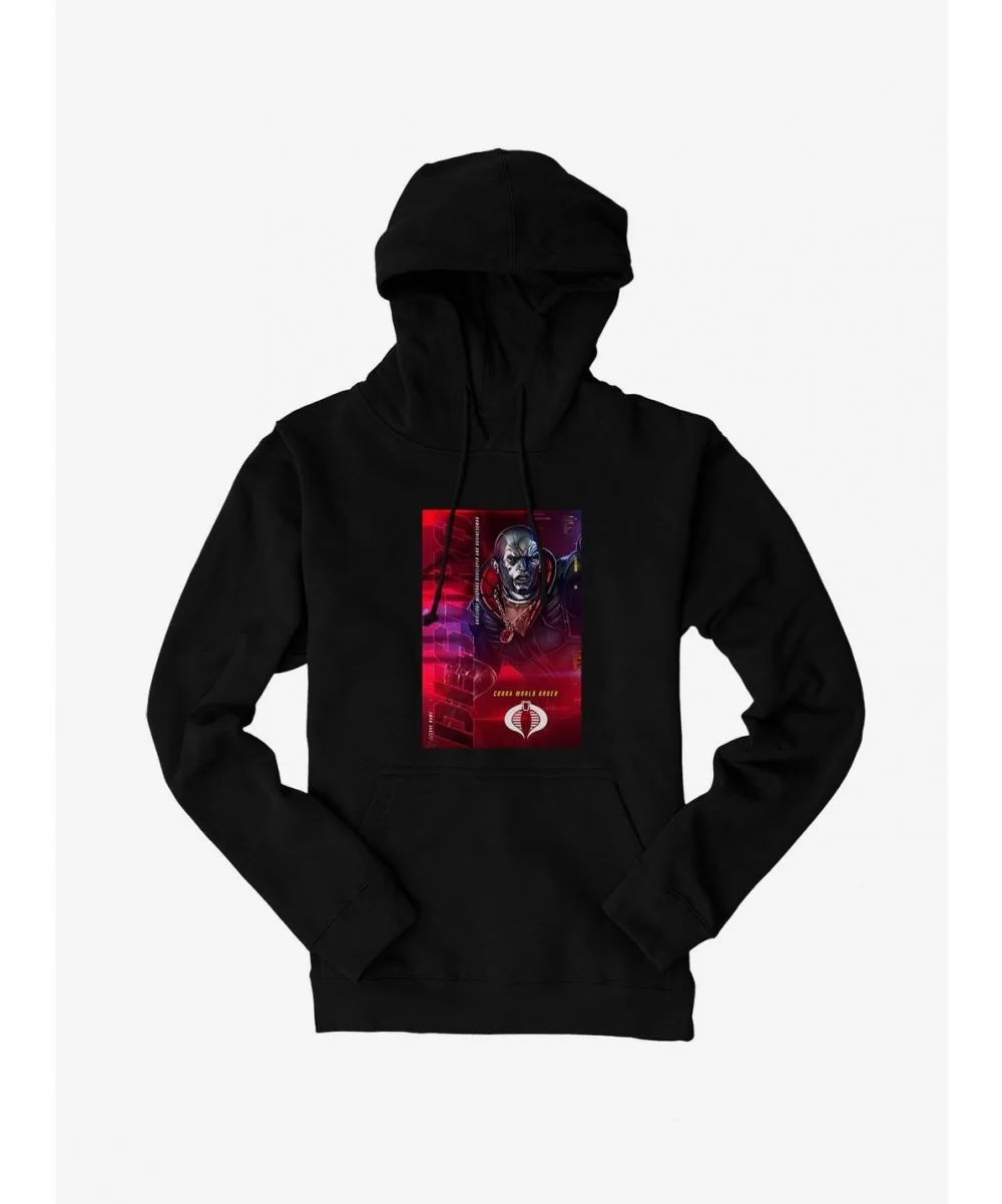 Fashion G.I. Joe Destro Info Card Hoodie $17.60 Hoodies