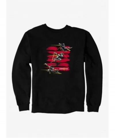 Big Sale G.I. Joe Arashikage Trio Sweatshirt $9.74 Sweatshirts