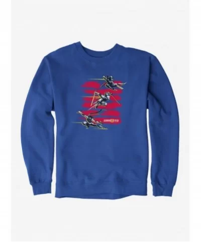 Big Sale G.I. Joe Arashikage Trio Sweatshirt $9.74 Sweatshirts