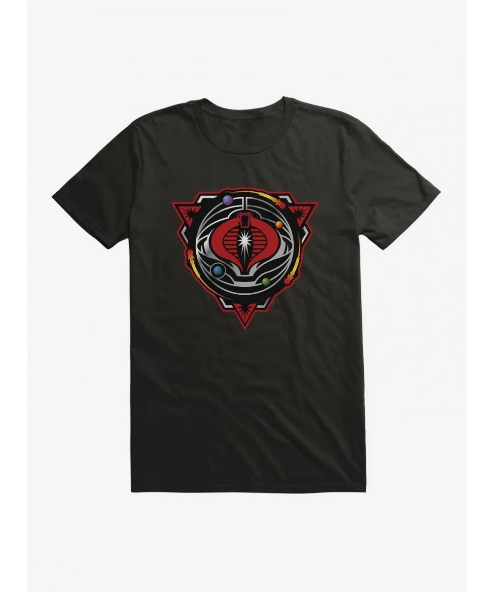 Pre-sale G.I. Joe Cobra Space Icon T-Shirt $8.41 T-Shirts