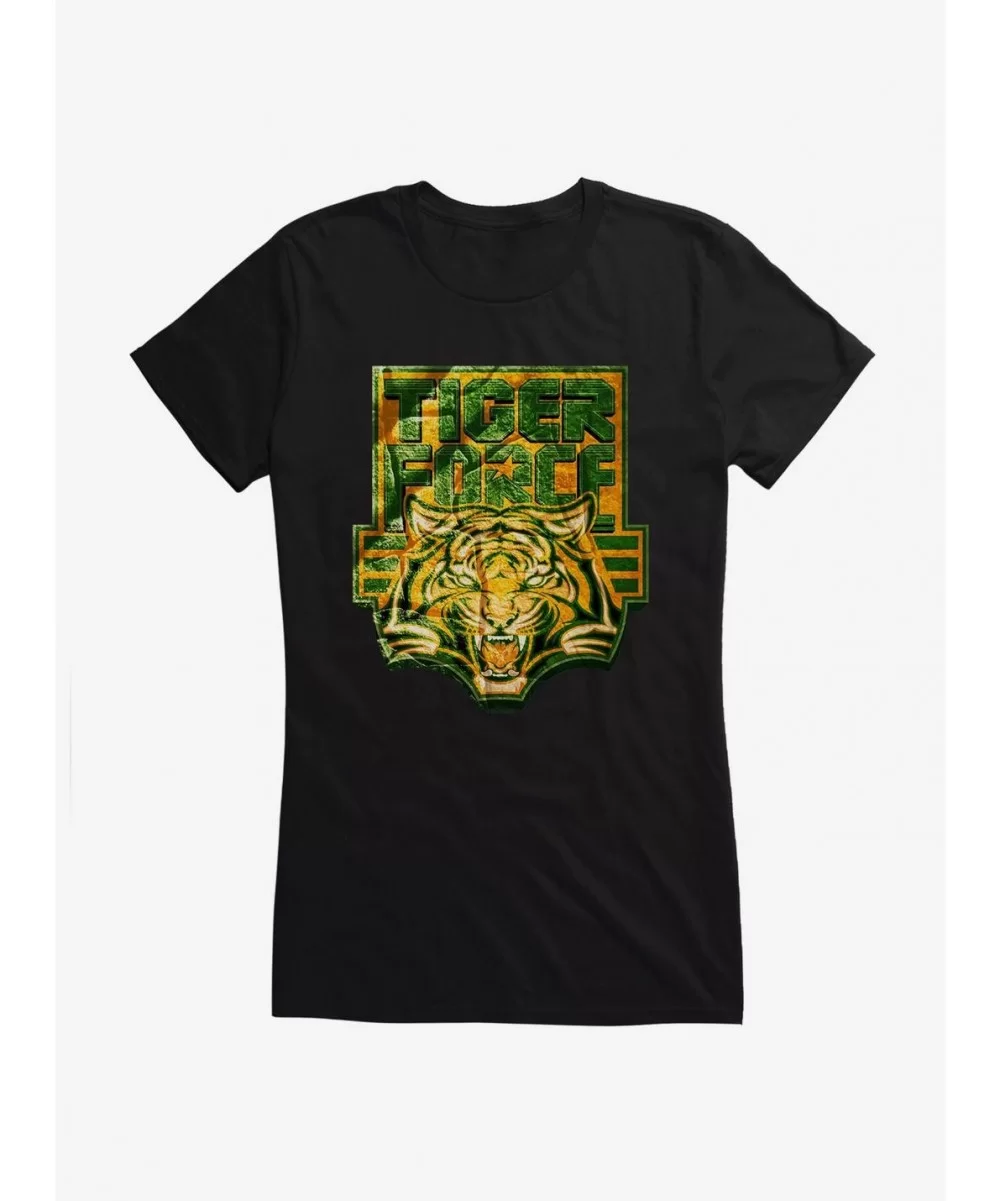 Exclusive Price G.I. Joe Tiger Force Camo Badge Girls T-Shirt $8.37 T-Shirts