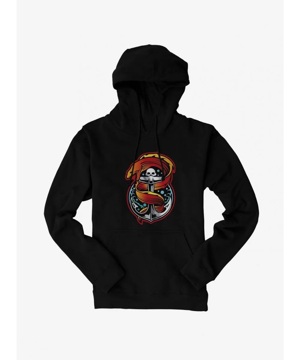 Flash Sale G.I. Joe Cobra Sea Anchor Icon Hoodie $16.88 Hoodies