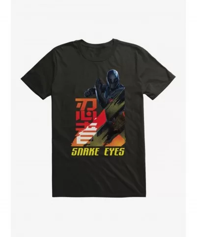 Absolute Discount G.I. Joe Snake Eyes Attack Stance T-Shirt $9.18 T-Shirts