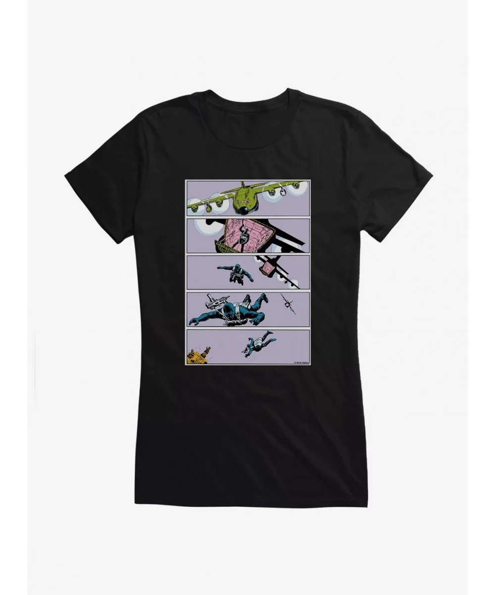 Hot Sale G.I. Joe Comic Page Girls T-Shirt $9.36 T-Shirts