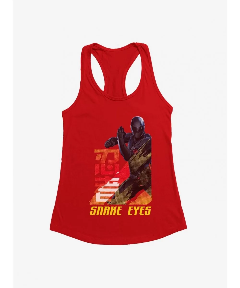 Exclusive Price G.I. Joe Snake Eyes Attack Stance Girls Tank $7.57 Tanks