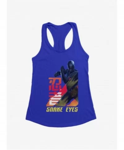 Exclusive Price G.I. Joe Snake Eyes Attack Stance Girls Tank $7.57 Tanks