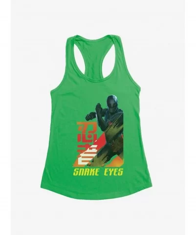 Exclusive Price G.I. Joe Snake Eyes Attack Stance Girls Tank $7.57 Tanks