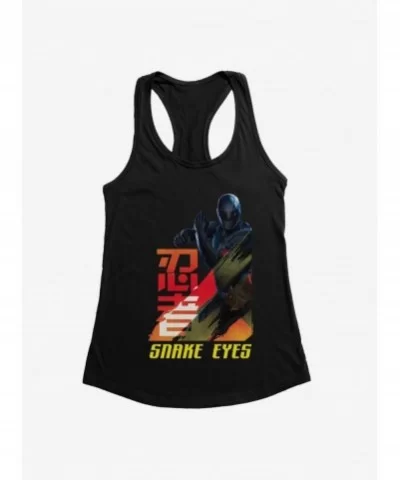 Exclusive Price G.I. Joe Snake Eyes Attack Stance Girls Tank $7.57 Tanks