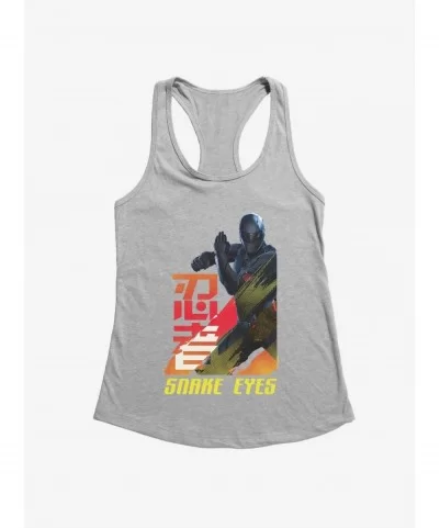 Exclusive Price G.I. Joe Snake Eyes Attack Stance Girls Tank $7.57 Tanks