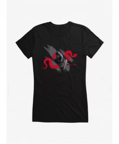 Festival Price G.I. Joe Snake Through Snake Eyes Girls T-Shirt $6.97 T-Shirts