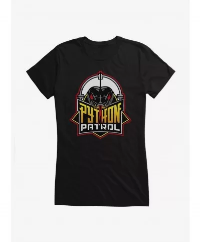 Sale Item G.I. Joe Python Patrol Logo Girls T-Shirt $9.96 T-Shirts