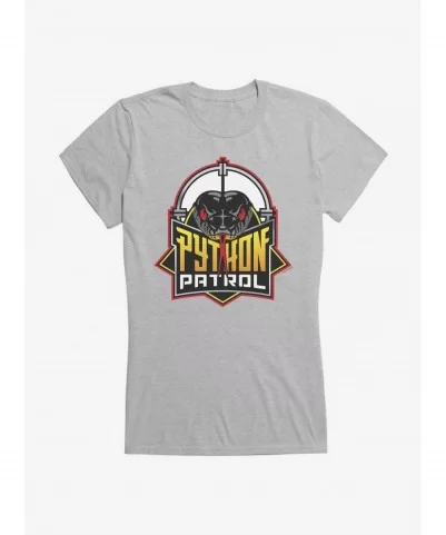 Sale Item G.I. Joe Python Patrol Logo Girls T-Shirt $9.96 T-Shirts