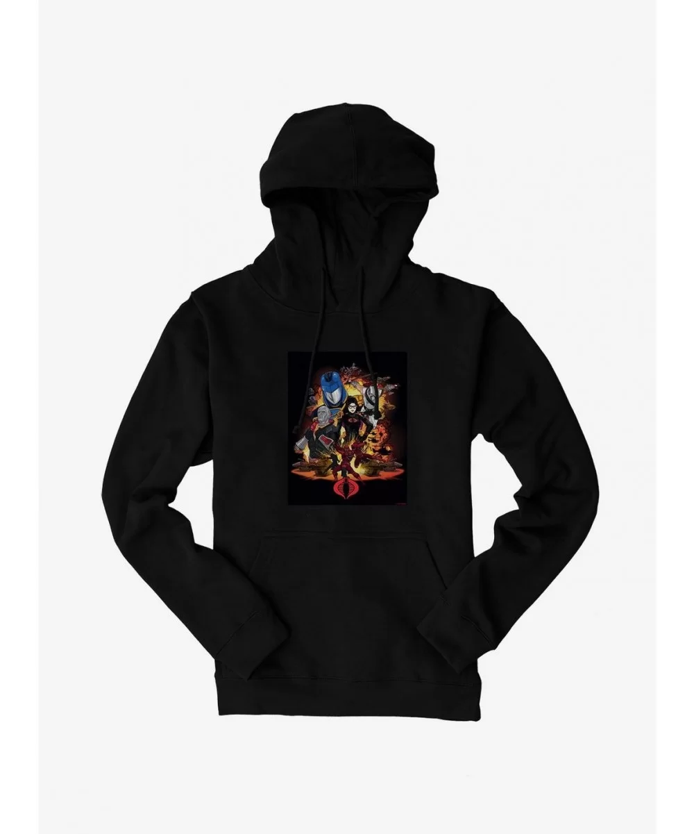 Discount G.I. Joe Villain Poster Hoodie $13.65 Hoodies