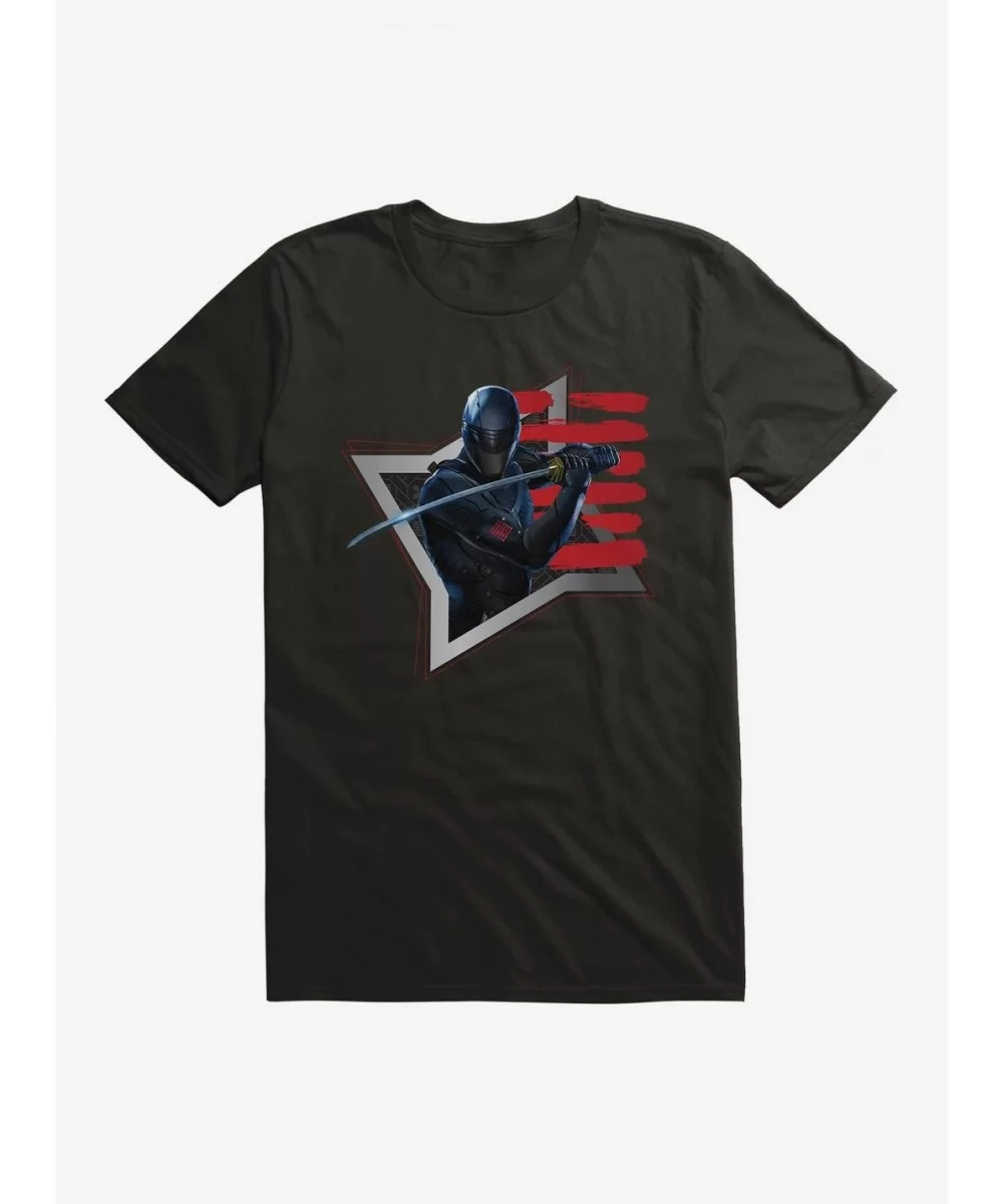 Absolute Discount G.I. Joe Snake Eyes Shuriken T-Shirt $9.18 T-Shirts