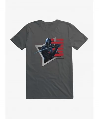 Absolute Discount G.I. Joe Snake Eyes Shuriken T-Shirt $9.18 T-Shirts