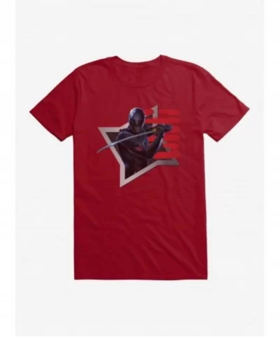 Absolute Discount G.I. Joe Snake Eyes Shuriken T-Shirt $9.18 T-Shirts