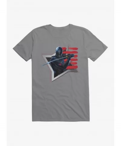 Absolute Discount G.I. Joe Snake Eyes Shuriken T-Shirt $9.18 T-Shirts