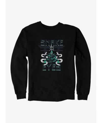 Low Price G.I. Joe Snake Eyes Meditate Sweatshirt $9.74 Sweatshirts