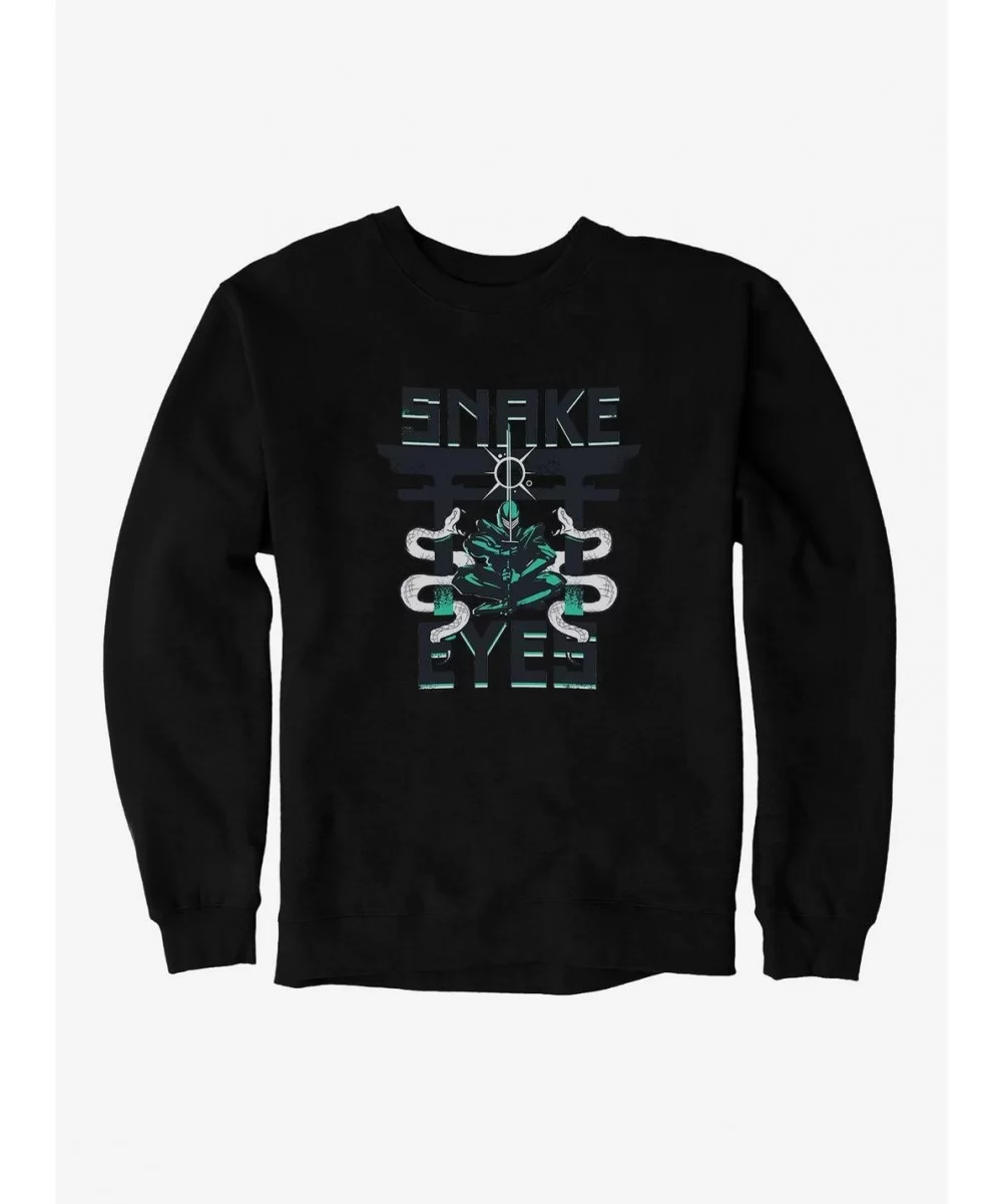 Low Price G.I. Joe Snake Eyes Meditate Sweatshirt $9.74 Sweatshirts