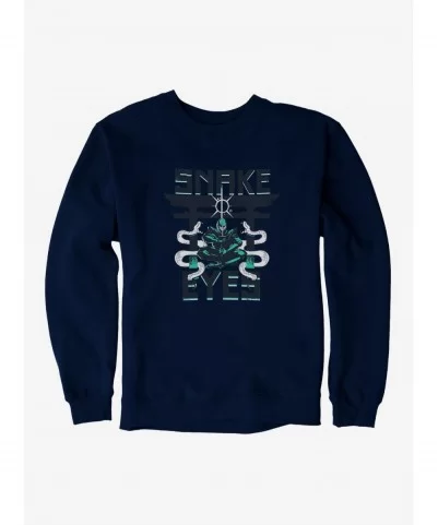 Low Price G.I. Joe Snake Eyes Meditate Sweatshirt $9.74 Sweatshirts