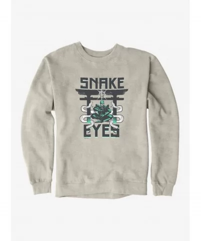 Low Price G.I. Joe Snake Eyes Meditate Sweatshirt $9.74 Sweatshirts